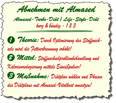 Abnehmen mit Almased