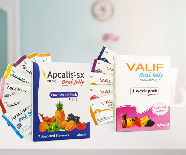 Apcalis Oral Jelly und Valif Oral Jelly kaufen