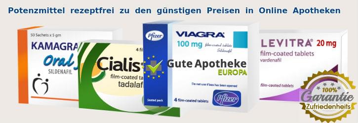 Potenzmittel rezeptfrei zu den günstigen Preisen 